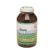 Green Nutritionals Green Superfoods 600mg 250 Capsules